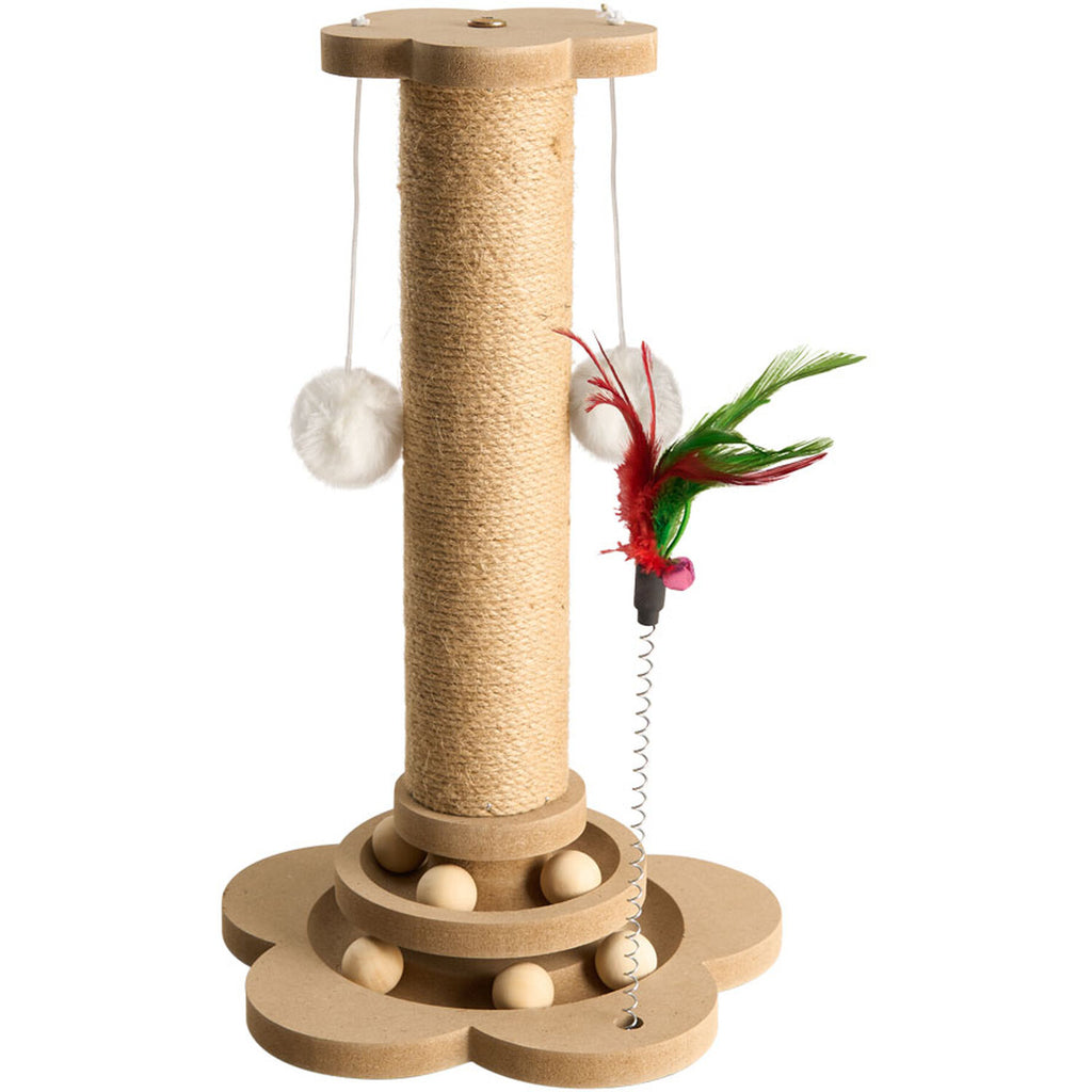 Deluxe Cat Scratching & Play Tower – Multi‑Activity