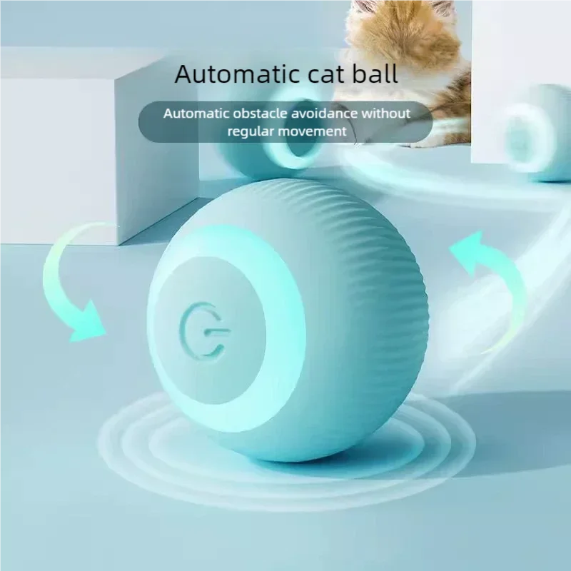Smart Moving Toy Ball – Self‑Rolling Interactive Pet Toy
