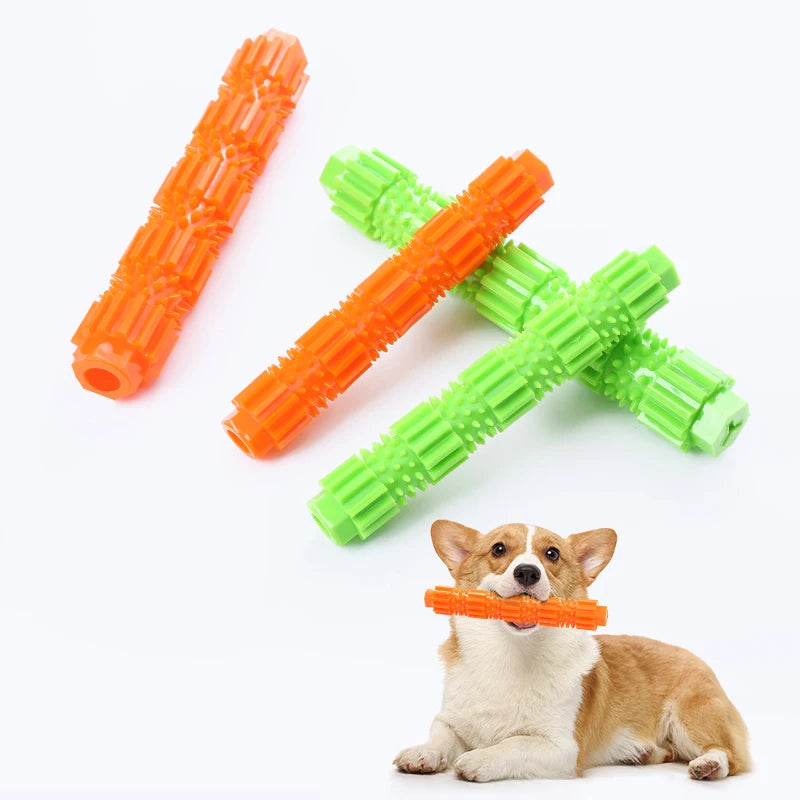 Textured Chew Stick Dog Toy – Durable, Teeth‑Cleaning & Super Satisfying