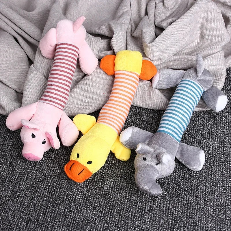 Squeaky Mini Plush Friends