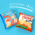 Crisps Bag Plush Dog Toy – Funny, Crinkly & Totally Snack‑Tastic