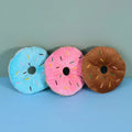 Donut Plush Chew Toy for Puppies – Soft, Squeaky & Playful