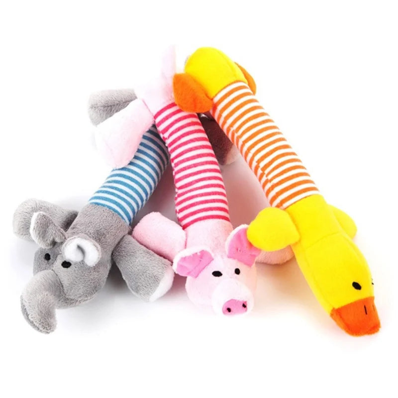 Squeaky Mini Plush Friends