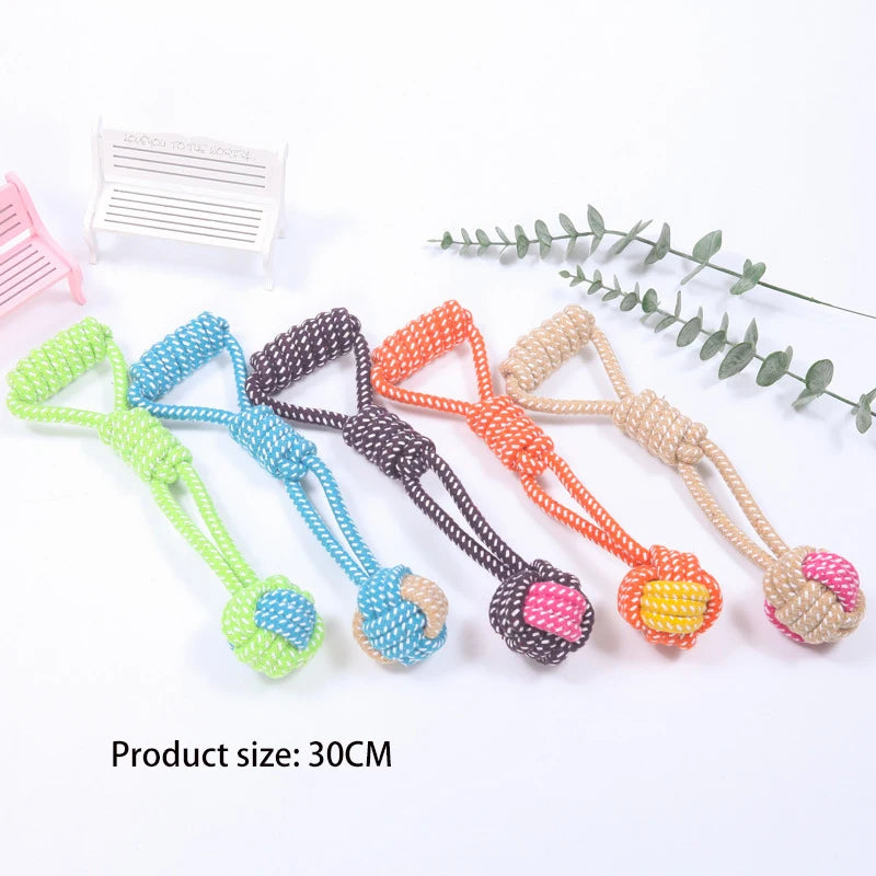 Mini Indestructible Rope Toy for Small Dogs & Cats