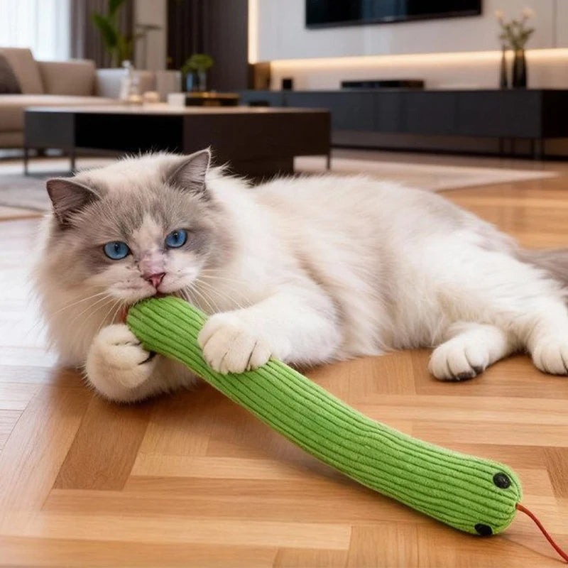 Plush Snake Toy for Cats & Dogs – Soft, Crinkly & 35 cm of Wiggly Fun