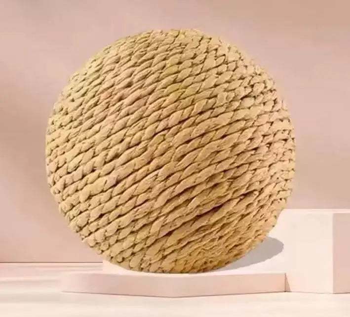 10 cm Interactive Sisal Cat Scratching Ball Toy – Teeth Cleaning & Anti‑Bite Fun