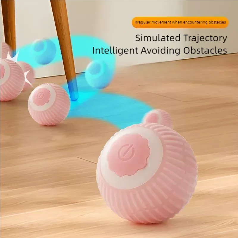 Smart Moving Toy Ball – Self‑Rolling Interactive Pet Toy
