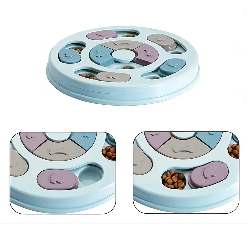 Smart Pet Feeder Puzzle – Interactive Training Toy for Dogs & Cats