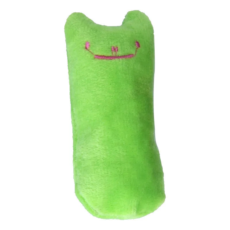 Funny Interactive Catnip Plush Toy – Teeth Grinding & Vocal Chewing Fun