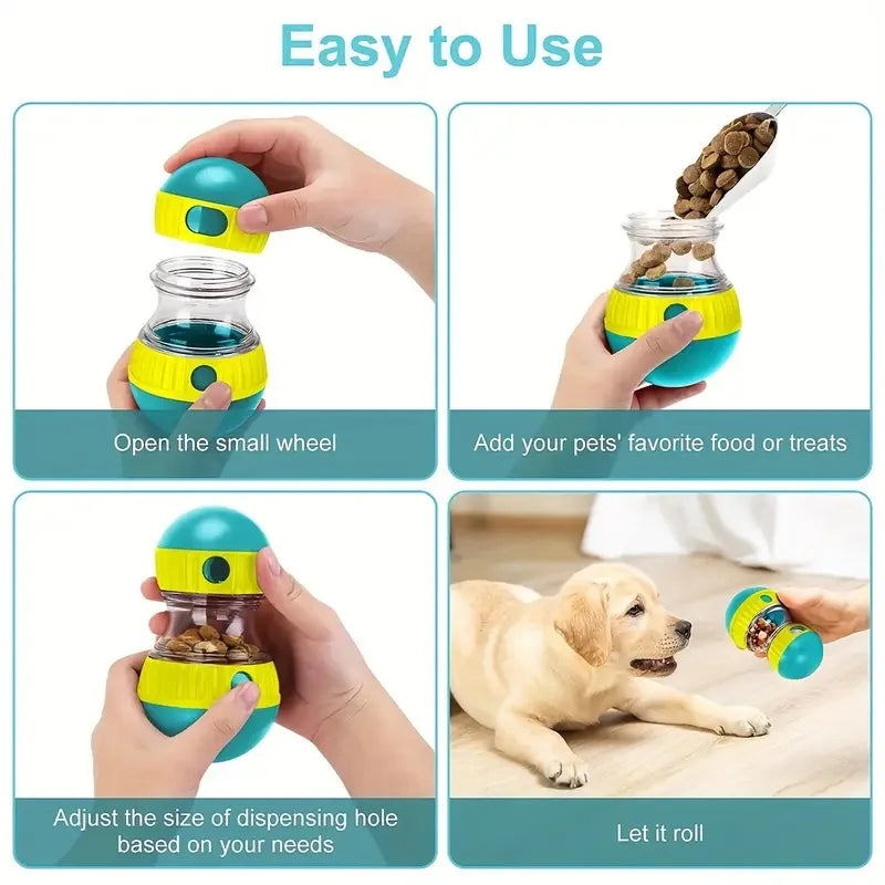 Interactive Treat Capsule – Smart Feeder Toy for Dogs
