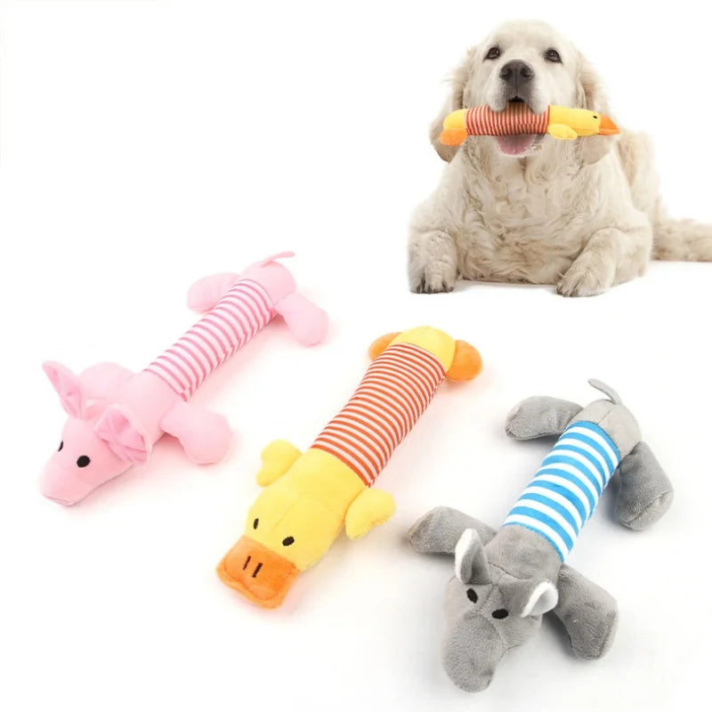 Squeaky Mini Plush Friends