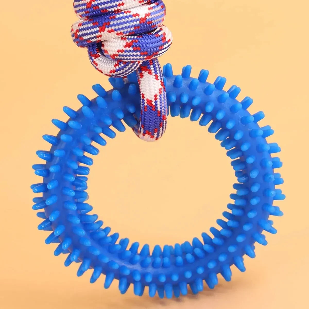 Rope & Ring Tug Toy – Durable, Fun & Perfect for Active Dogs