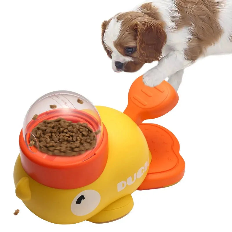 Interactive Lever‑Spin Treat Dispenser – Fun, Smart Rewarding