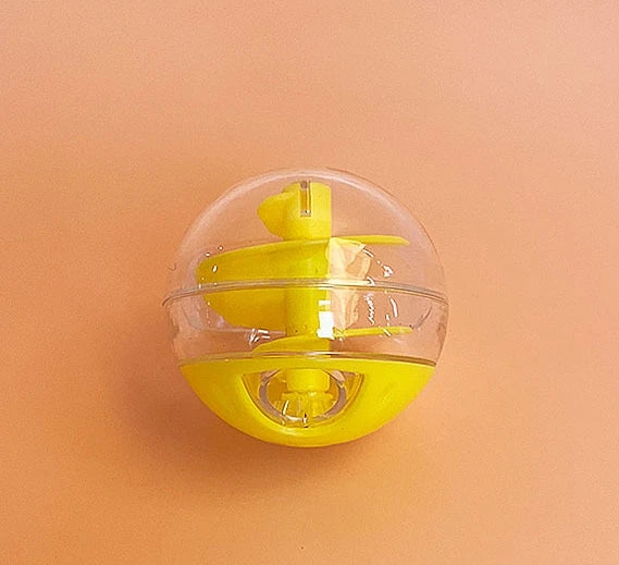 Cat Spiral Treat Ball – Play, Chase & Treat Time in One!