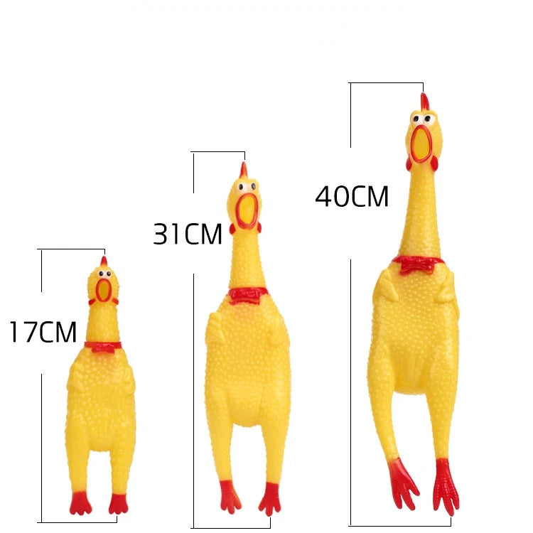 Screaming Chicken Chew Toy