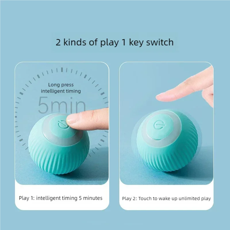 Smart Moving Toy Ball – Self‑Rolling Interactive Pet Toy