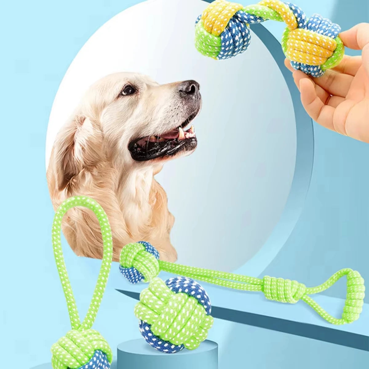 Indestructible Dog Rope Toy l Single Pack